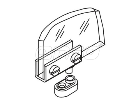 К205-02 (комплект петель из стекла 5-6мм)