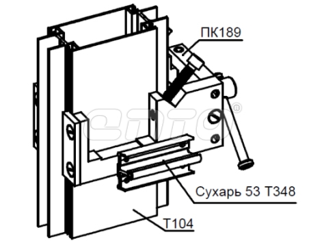 ПК189 (шаблон для уст. и крепл. сухарей)