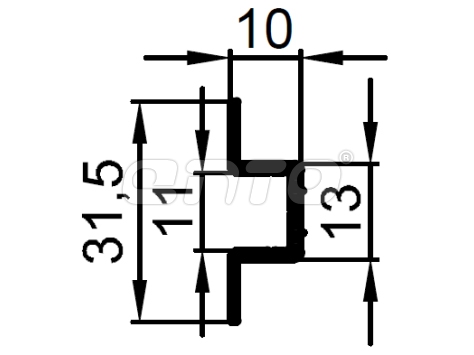 Т120 (профиль омегообразный узкий)