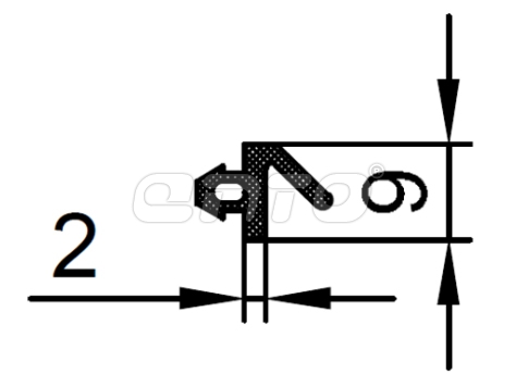 Т209-8 (уплотнитель основной)