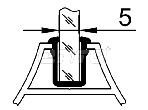 Т219М (уплотнитель U-образный)