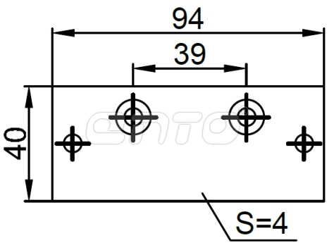 Т323 (пластина монтажная 58-94)