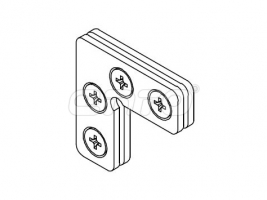 IDK-09 (соединитель угловой оцинков.)