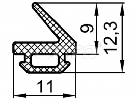 T218M (уплотнитель рамный)